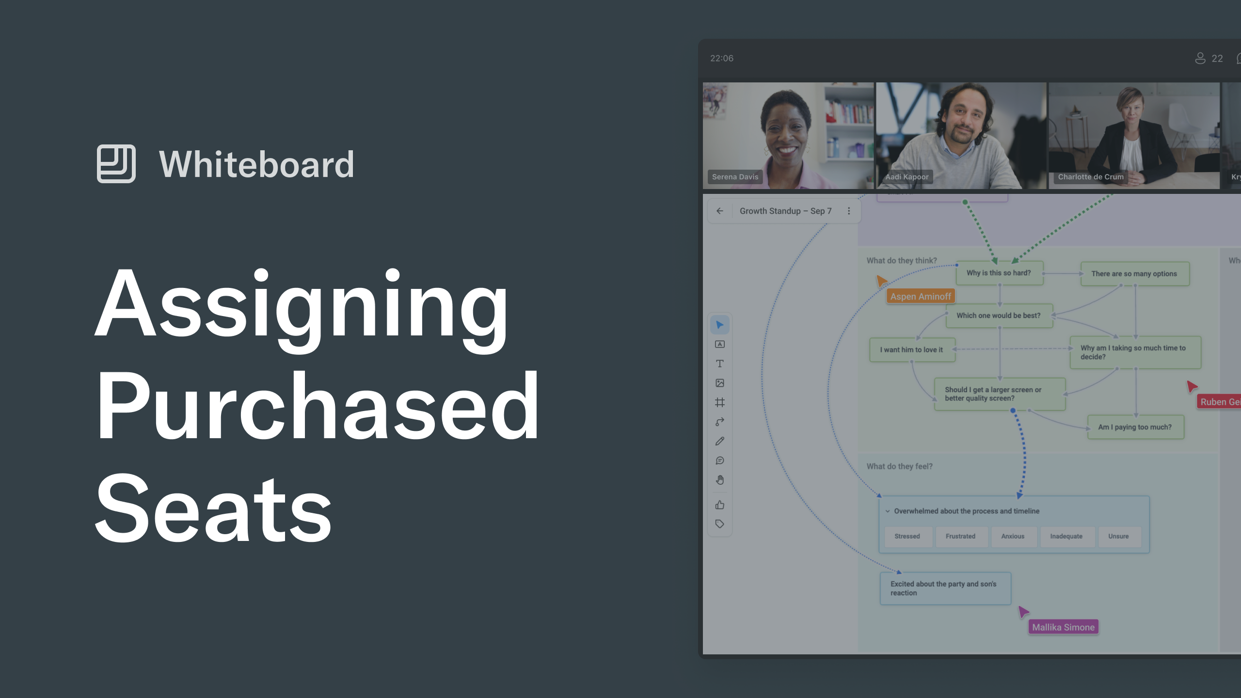 Assigning Seats in Whiteboard